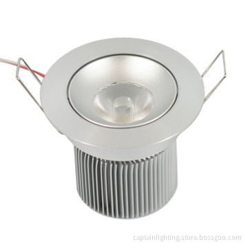 COB LED Downlight with 1000 to 1300lm Luminous Flux, CE/SAA/TUV Approved
